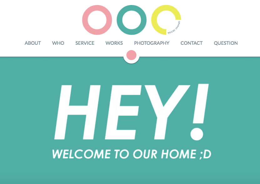 Screenshot of a Strikingly user website's appealing landing page Screenshot of a Strikingly user website's appealing landing page